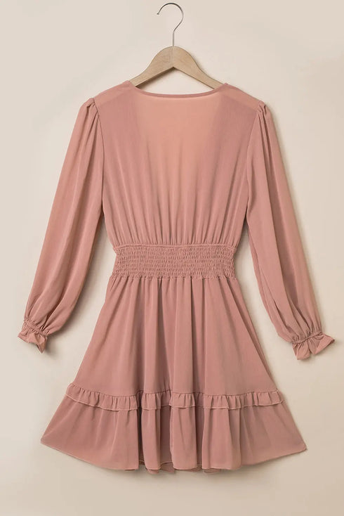 'Nara' Bowtie Mini Dress - Celes Fashion